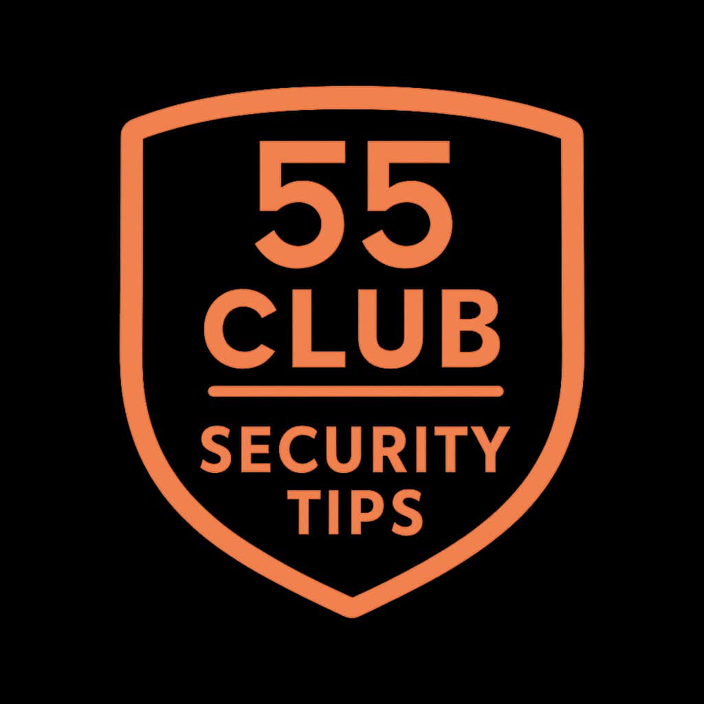 Icon representing the security tips for 55 Club.